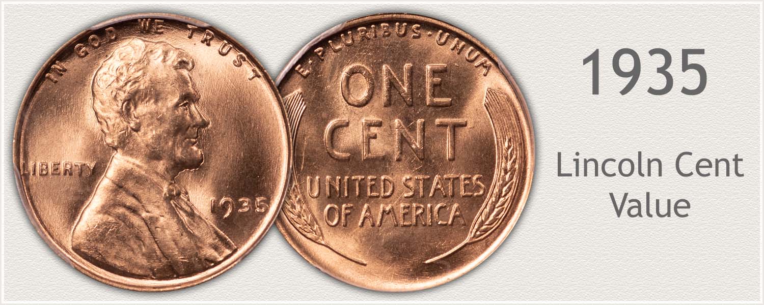 1935 Lincoln Wheat Penny