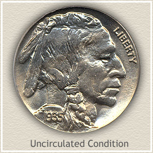 1935 Nickel Uncirculated Condition