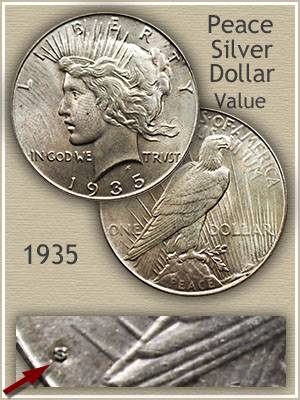 1935 Peace Silver Dollar Value | Discover Their Worth