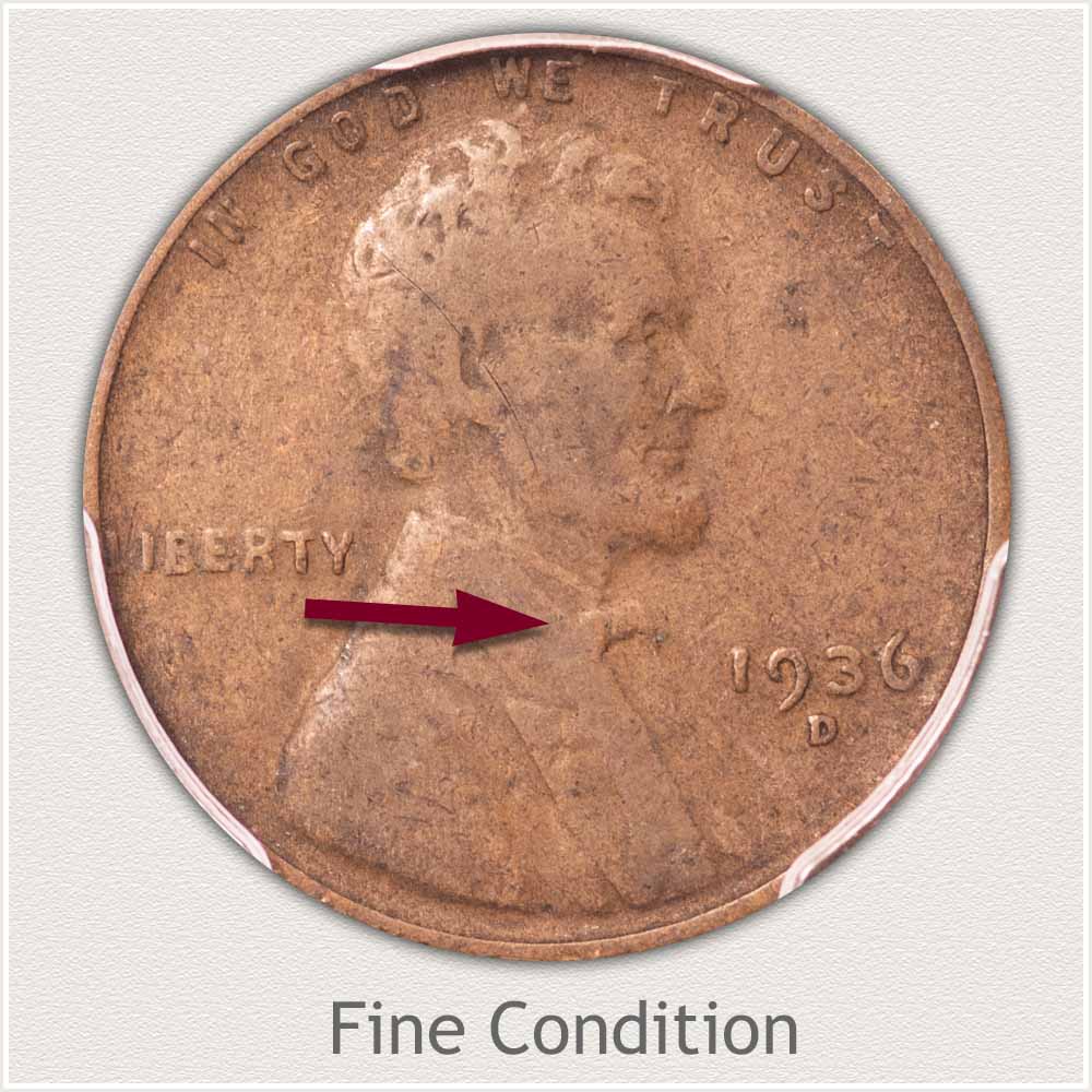 Fine Grade Lincoln Penny