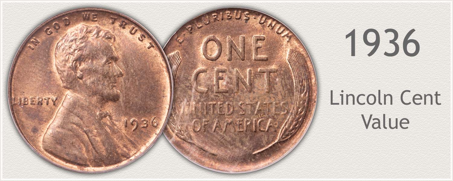 1936 Lincoln Wheat Penny