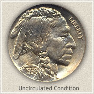 1936 Nickel Uncirculated Condition