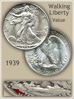 Uncirculated 1939 Half Dollar Value