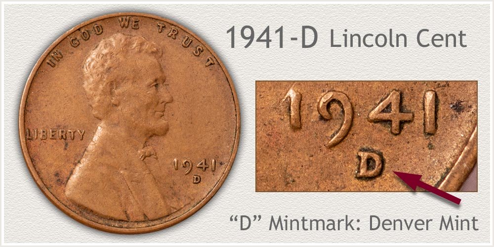 1941-D Lincoln Penny