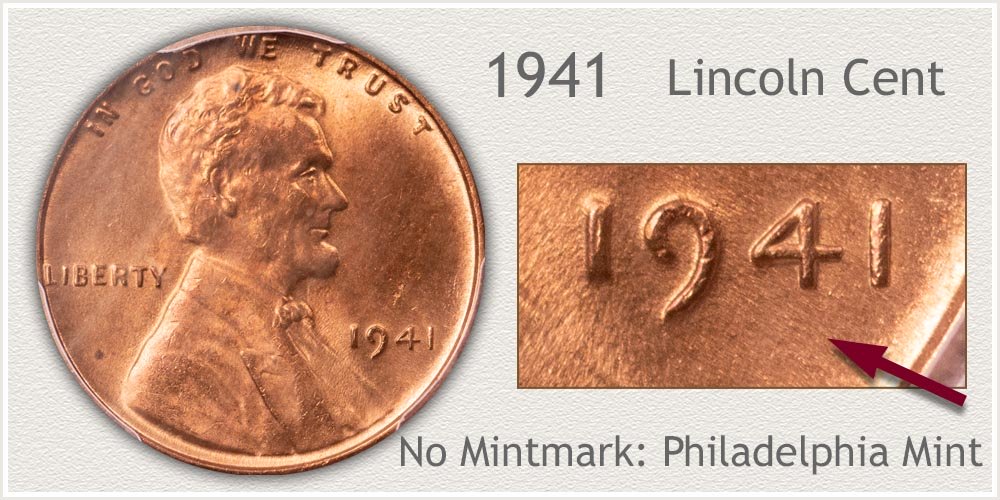 1941 Lincoln Penny