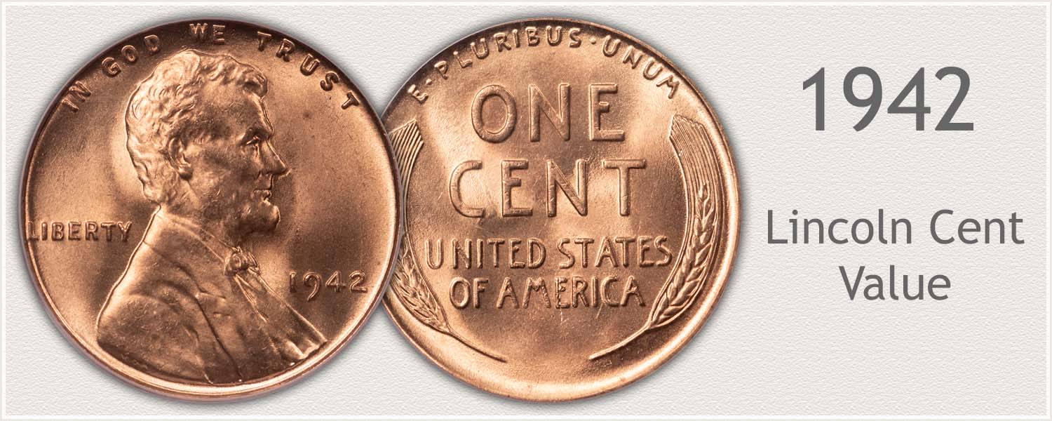 1940 One Cent Lincoln Wheat Penny, No Mint Mark, Error At ST In Trust,Pock  Marks