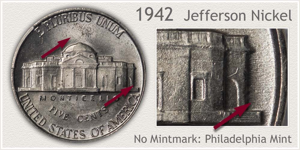 1942 Jefferson Nickel