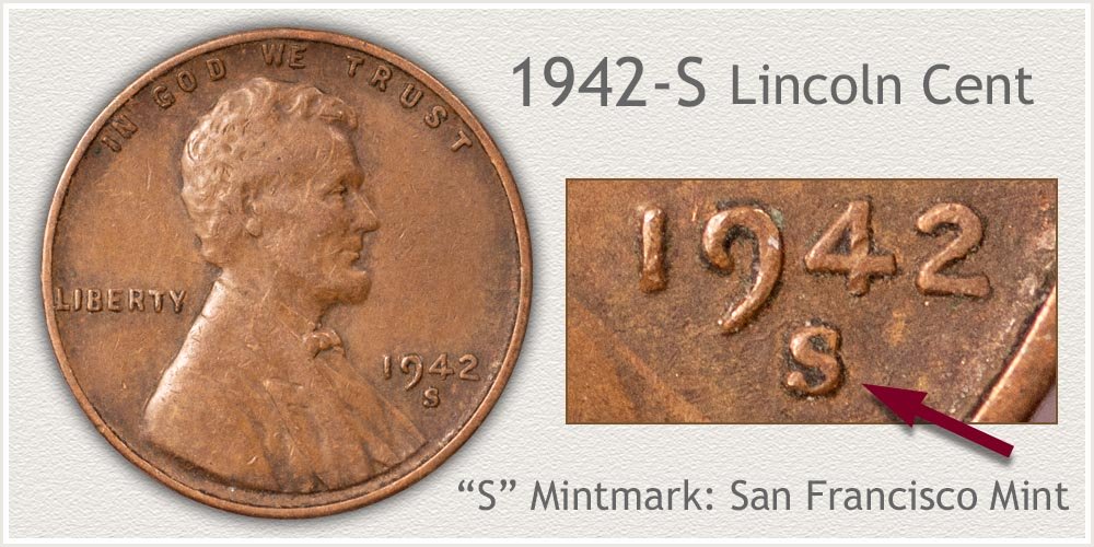 1942-S Lincoln Penny