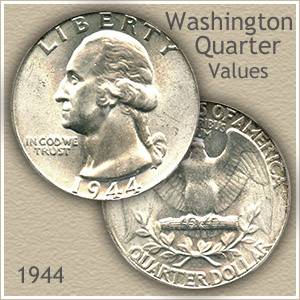 1944 Silver Quarter Value Chart