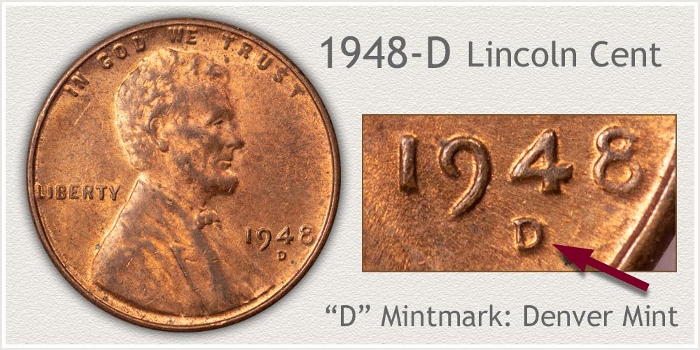 1948-D Lincoln Penny