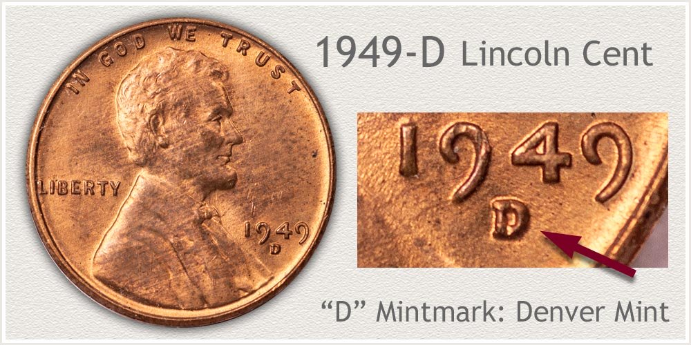 1949-D Lincoln Penny