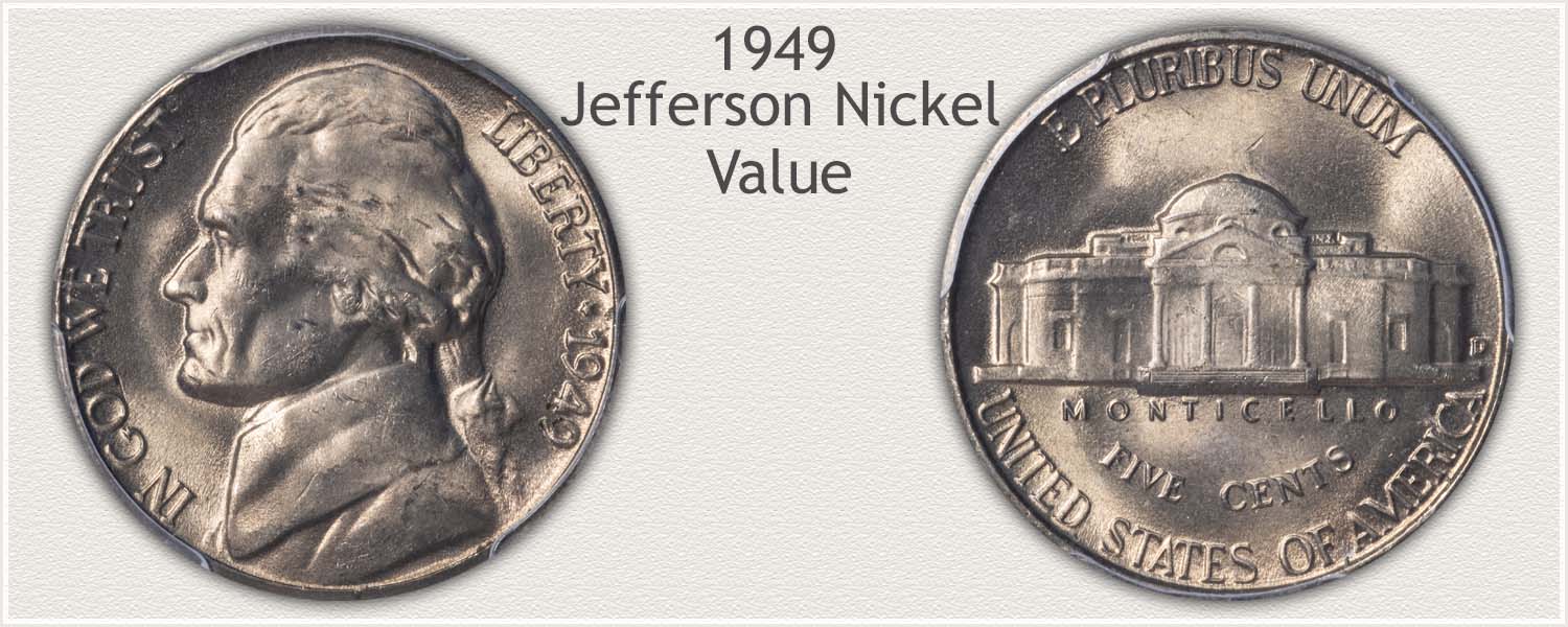 1949 Jefferson Nickel