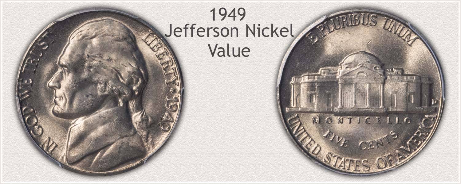 その他 mintK 1949 jefferson nickel no mint mark | eBay