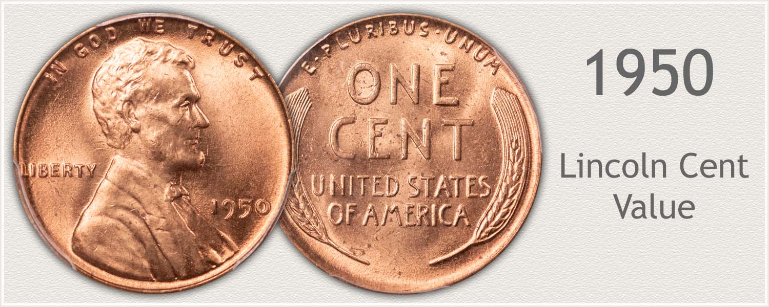 1950 Lincoln Wheat Penny