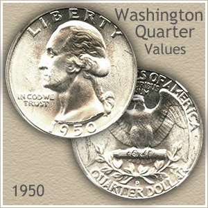 1950 Quarter Value