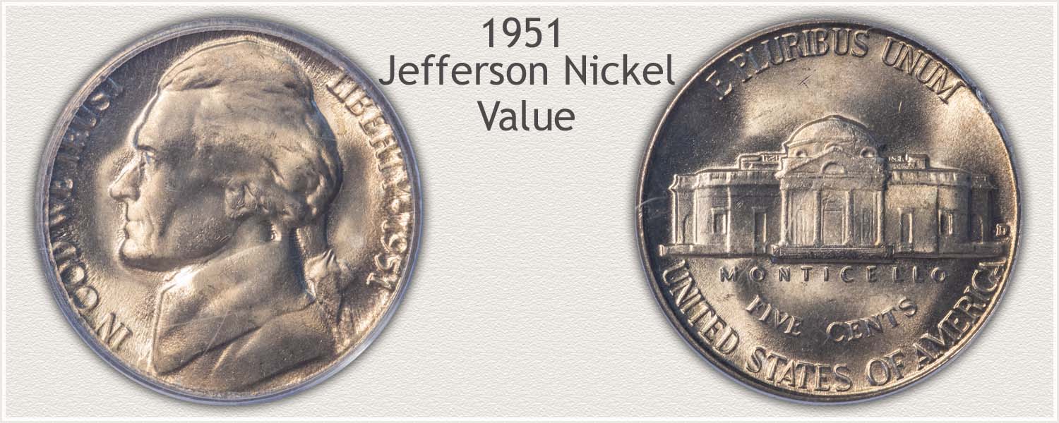 1951 Jefferson Nickel