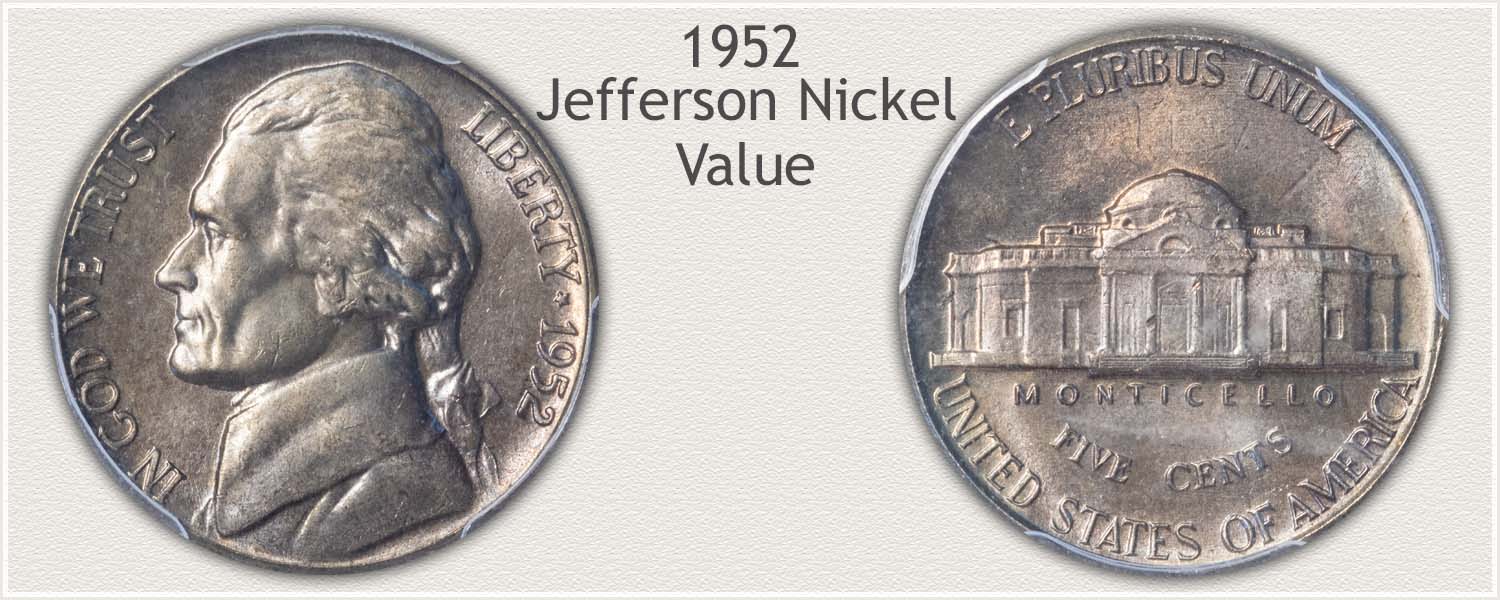 1952 Jefferson Nickel