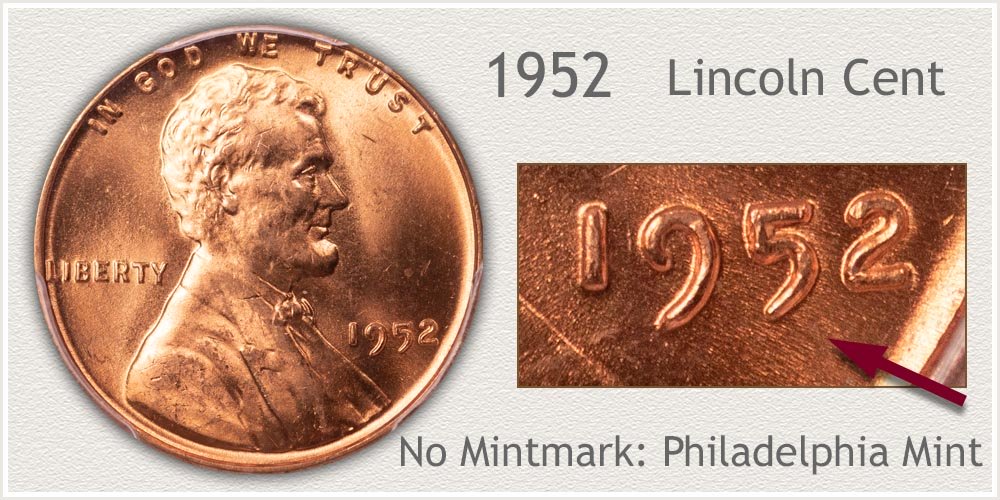 1952 Lincoln Penny