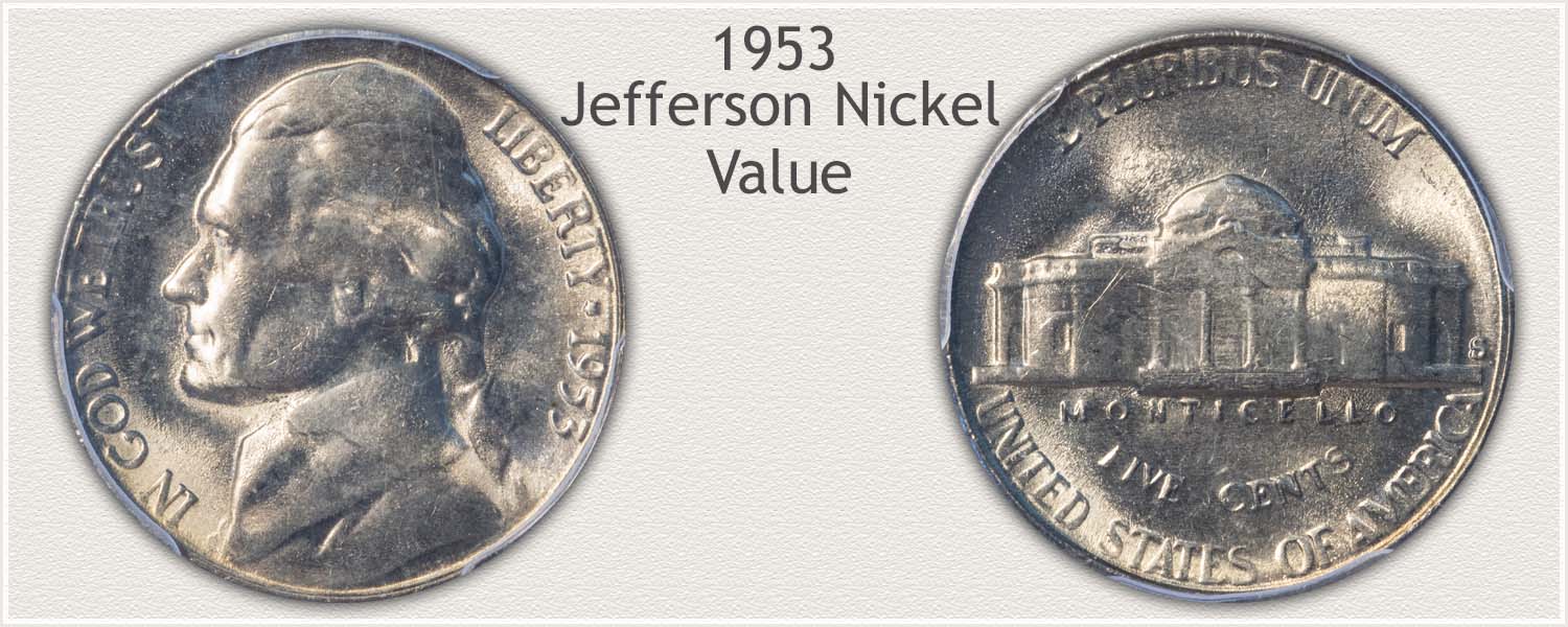 1953 Jefferson Nickel