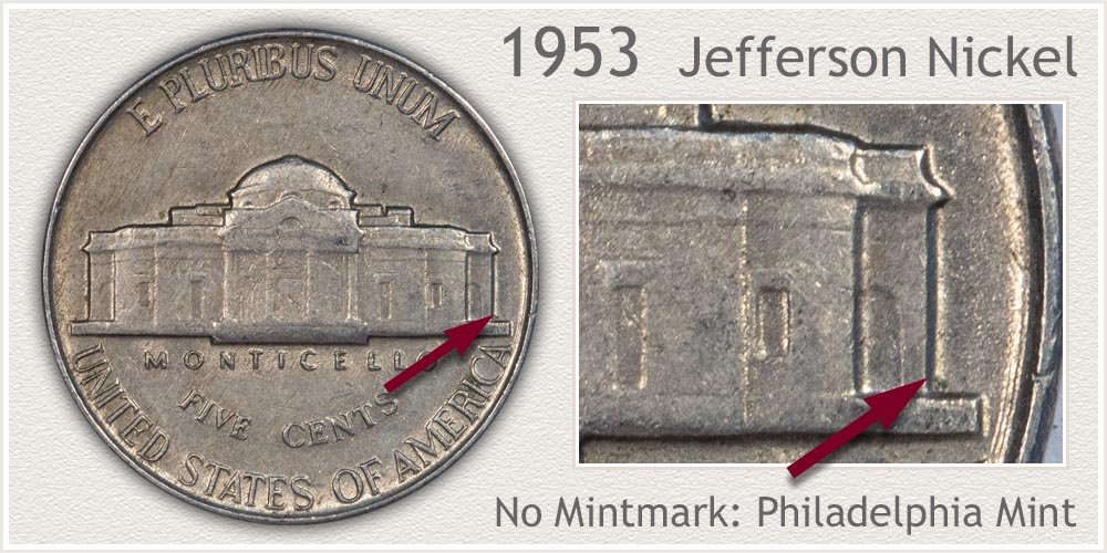 1953 Jefferson Nickel