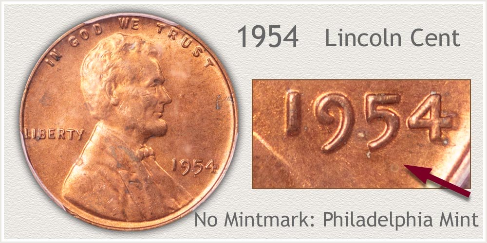 1954 Lincoln Penny