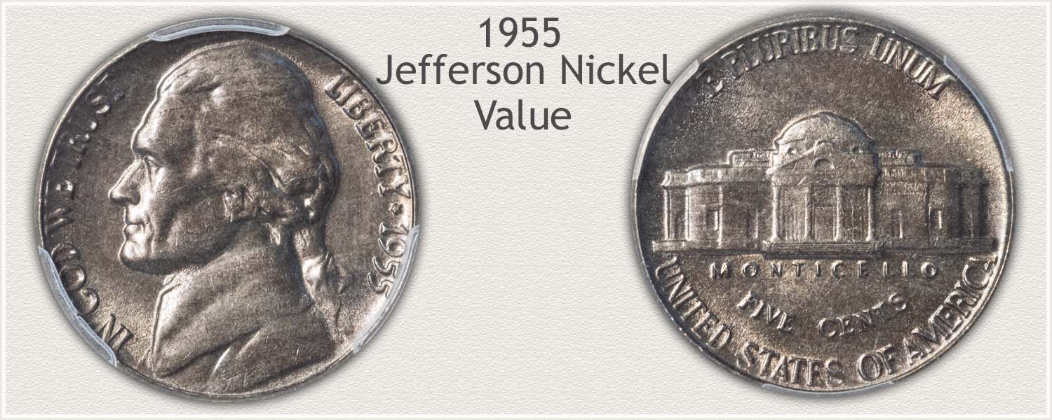 1955 Jefferson Nickel
