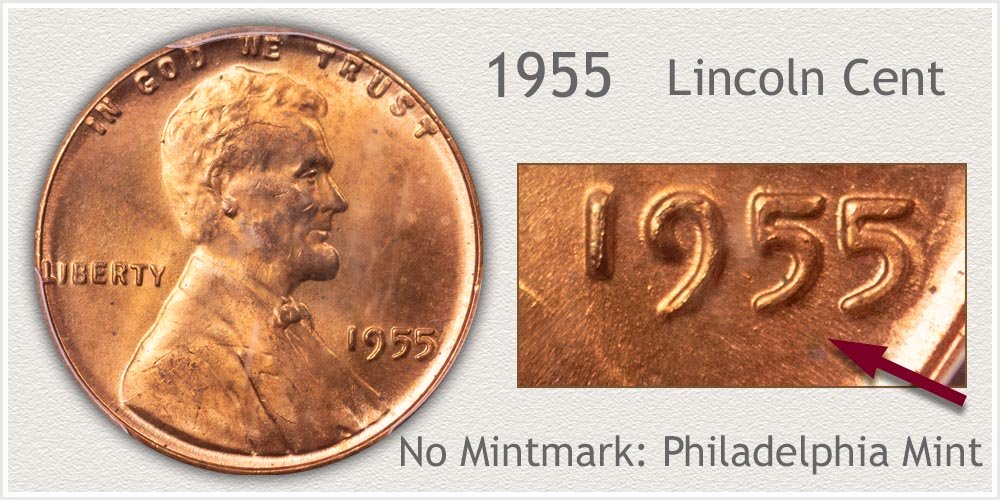 1955 Lincoln Penny
