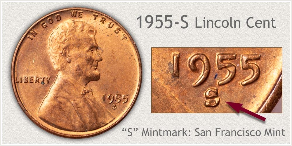 1955-S Lincoln Penny