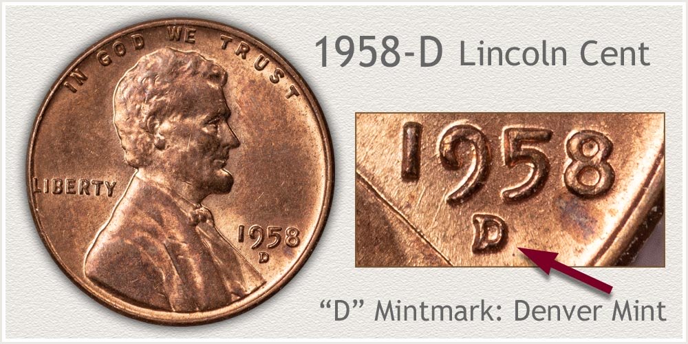 1958-D Lincoln Penny