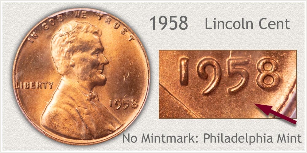 1958 Lincoln Penny