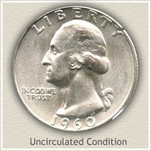 1960 Quarter Uncirculated Condition