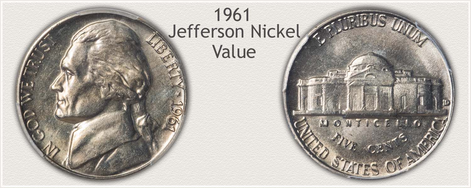 1961 Jefferson Nickel