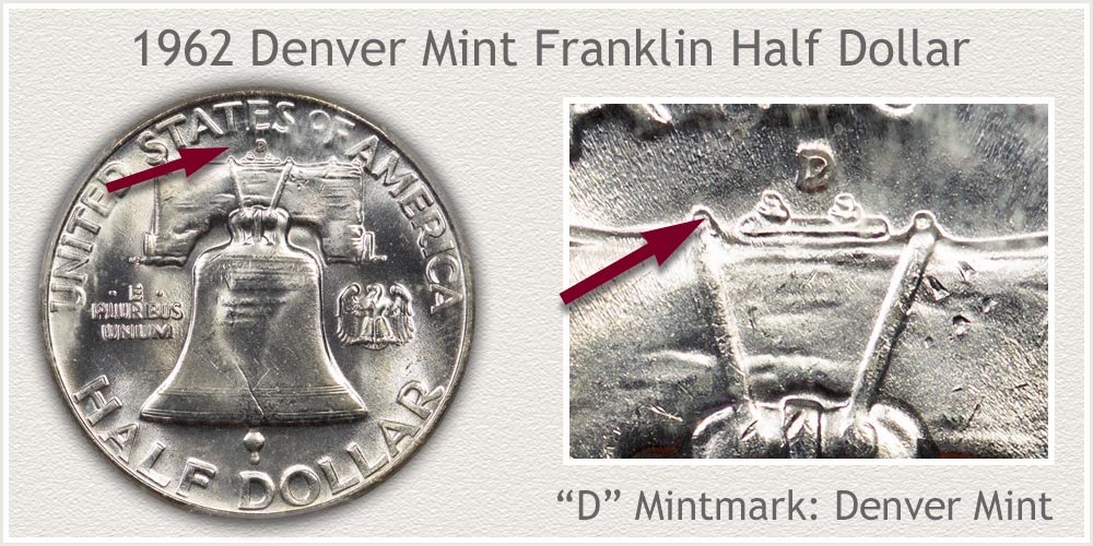 1962-D Franklin Half Dollar