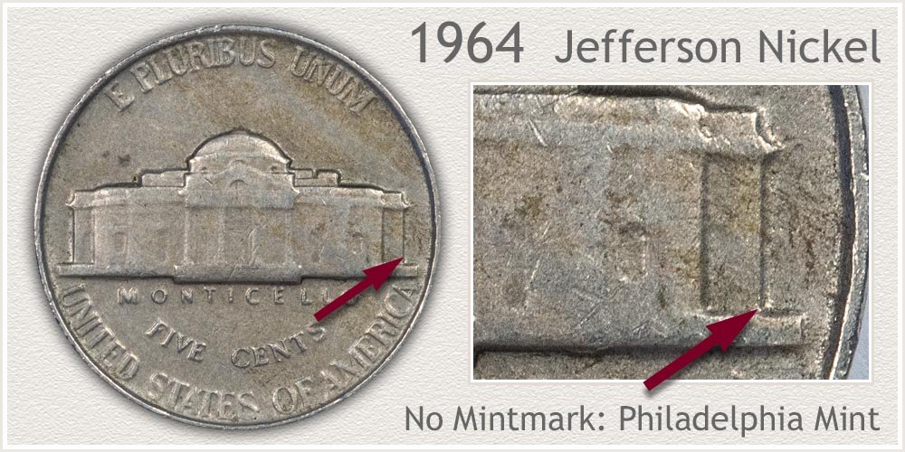 1964 Jefferson Nickel