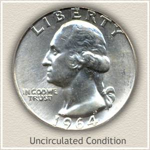 1964 Silver Quarter Value Chart