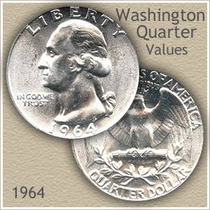 1964 Silver Quarter Value Chart