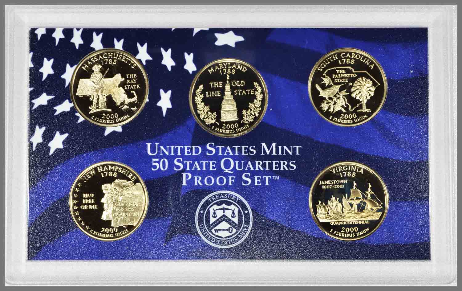 2000 Proof State Quarters