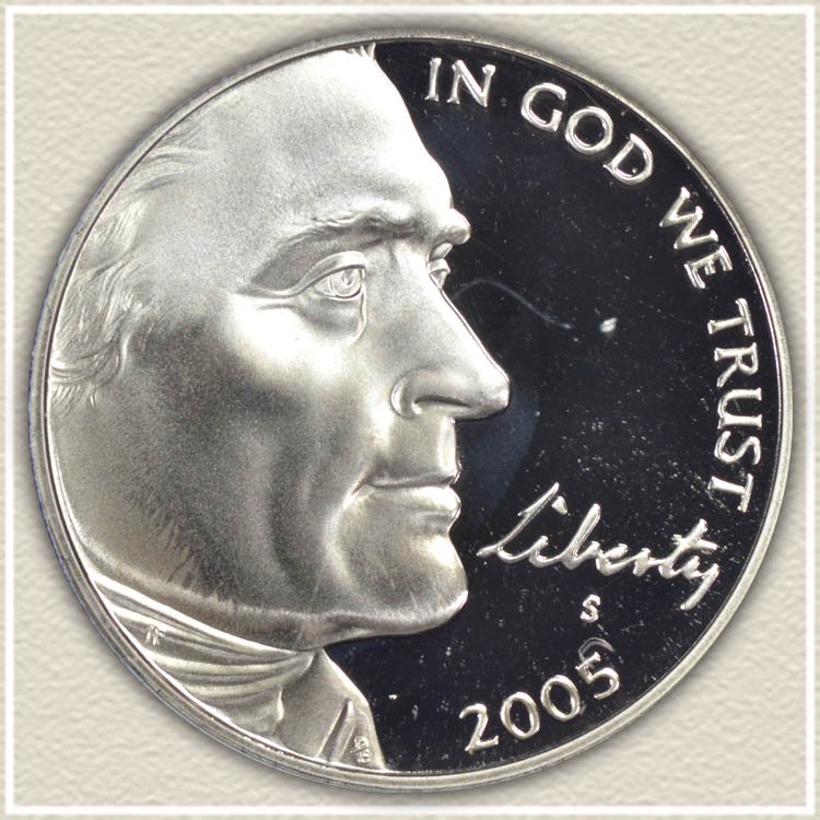 2005 American Bison Nickel Obverse