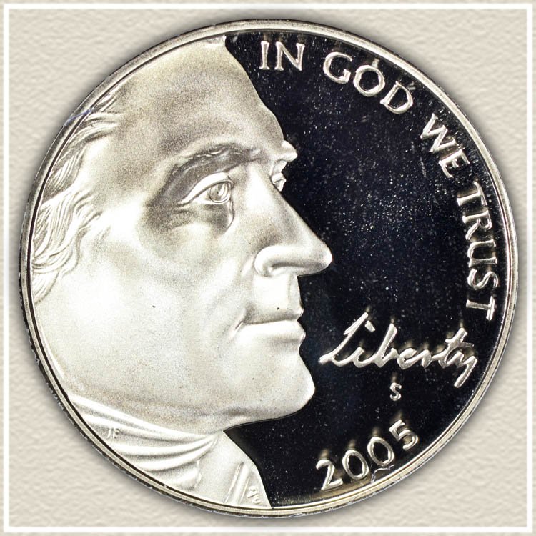 2005 Ocean in View Nickel Obverse