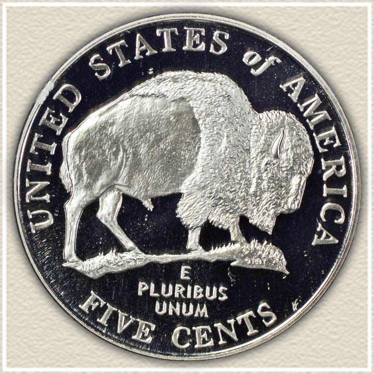 2005 American Bison Nickel Reverse