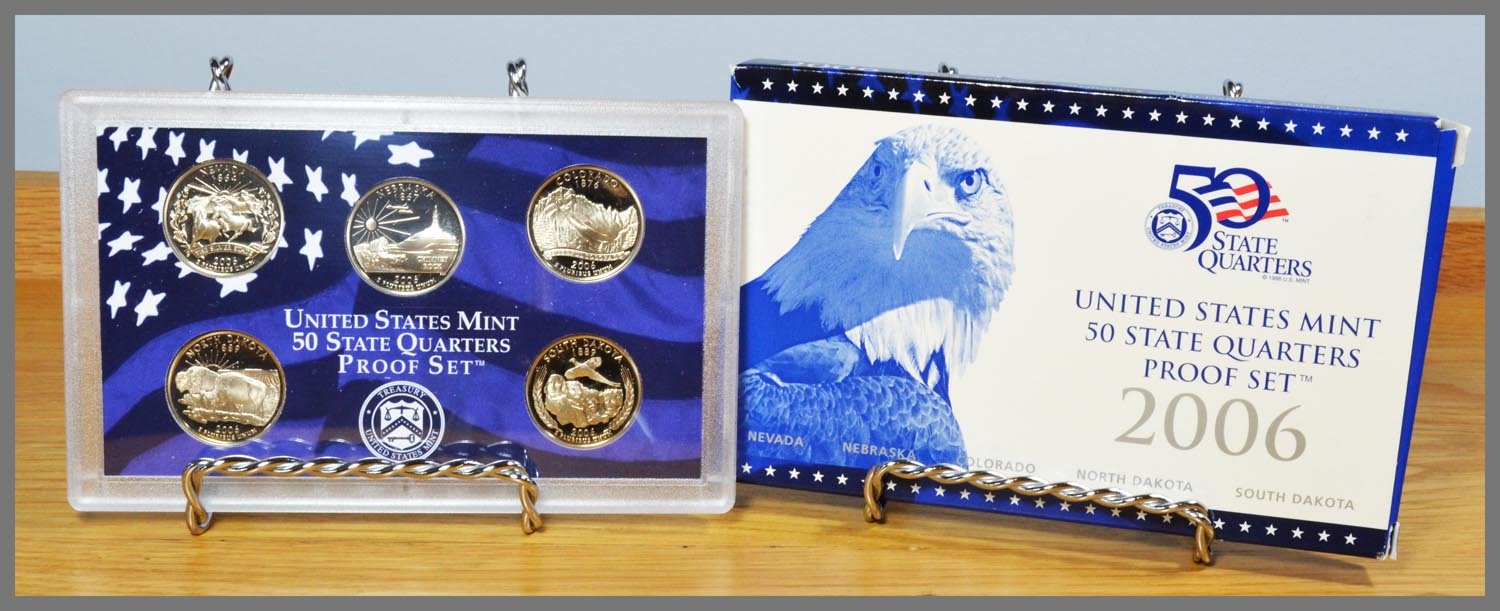 2006 State Quarter Proof Set and Package