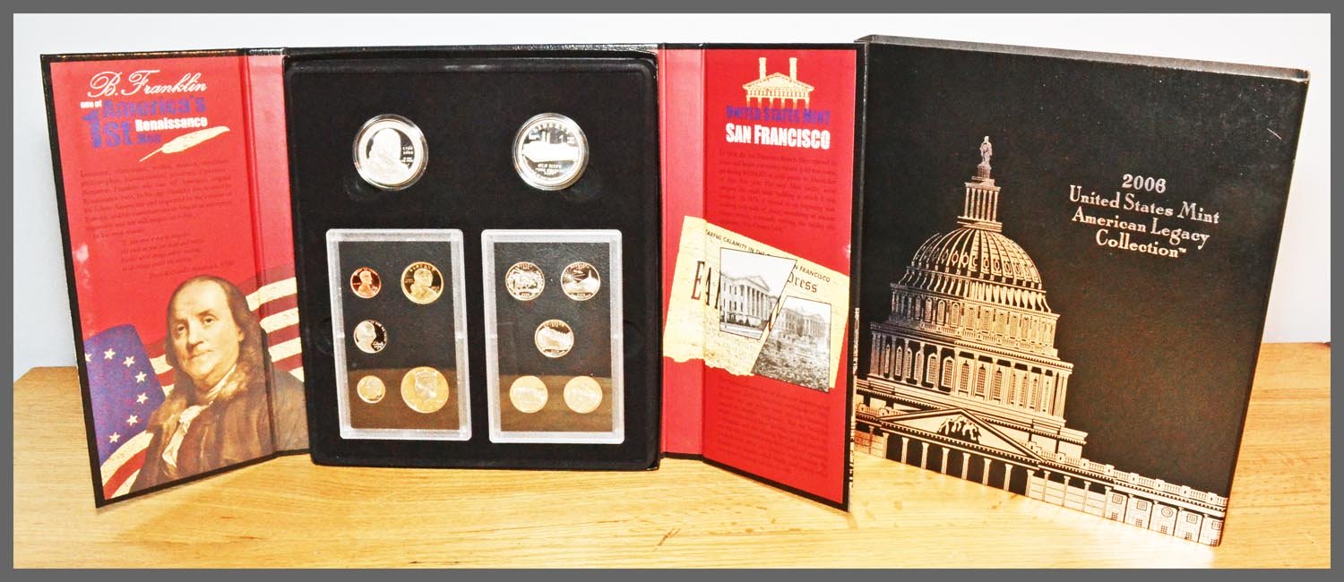 2006 American Legacy Proof Set and Packaging