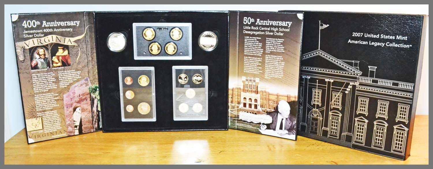 2007 American Legacy Proof Set and Package