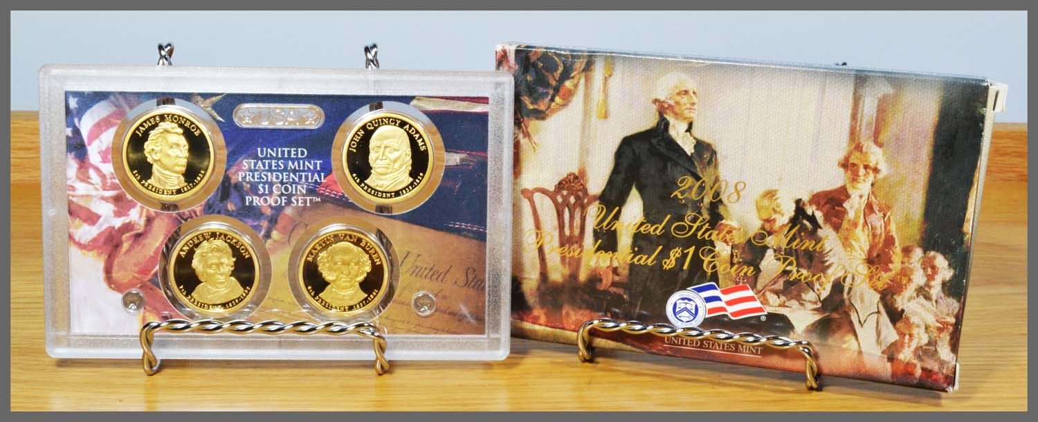 2008 Presidential Proof Set and Package