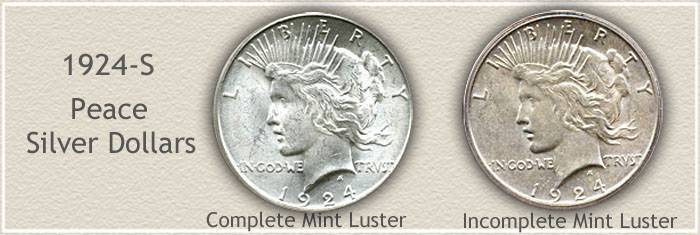 1924 Peace Silver Dollar Value Chart