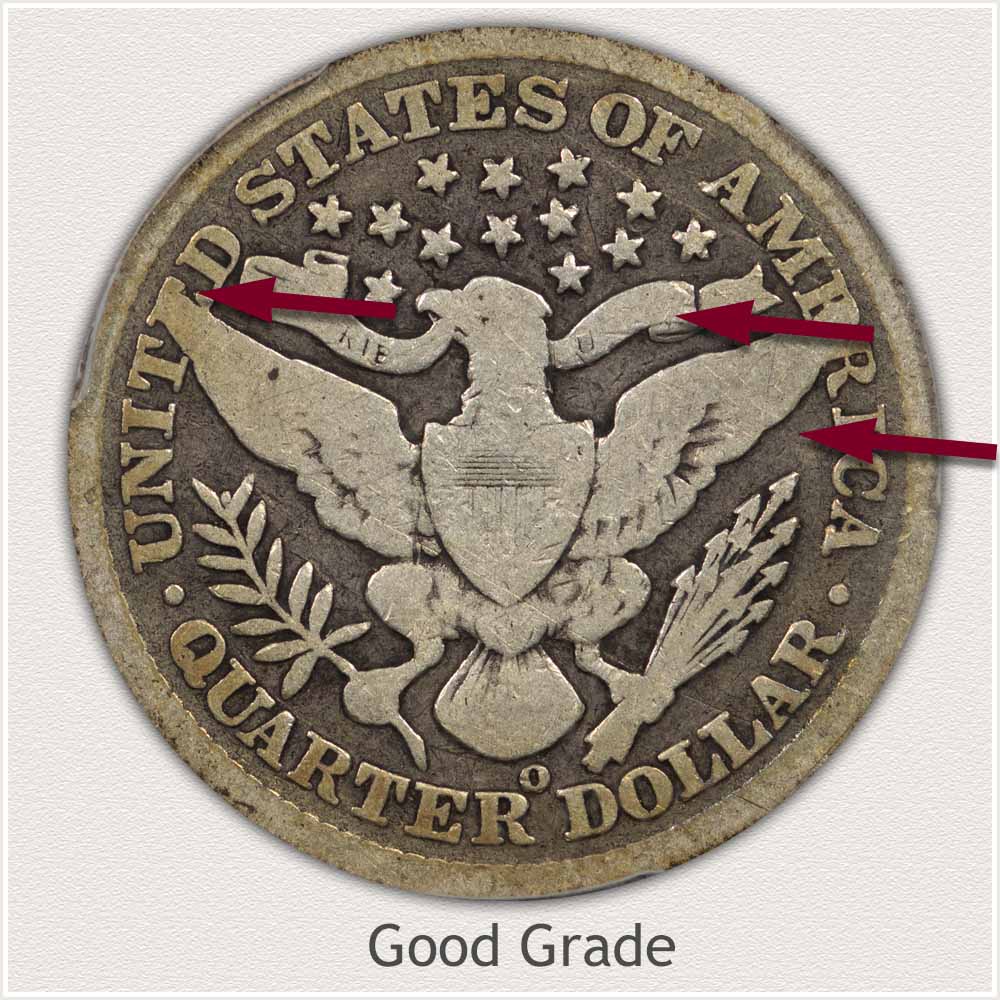 Reverse View: Good Grade Barber Quarter