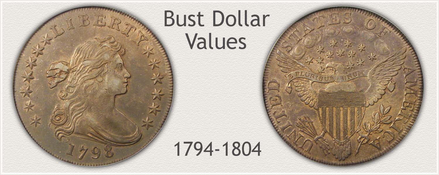 Bust Silver Dollar Draped Bust Variety