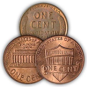 Circulated Lincoln Pennies
