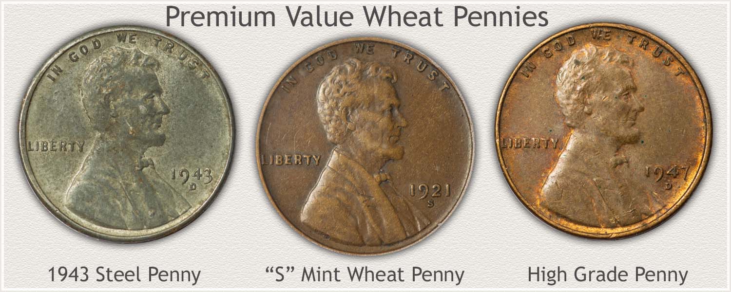 1943, S Mintmark, and High Condition Pennies