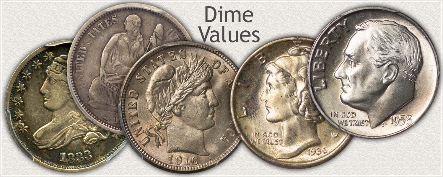 Examples of the Different Dime Series